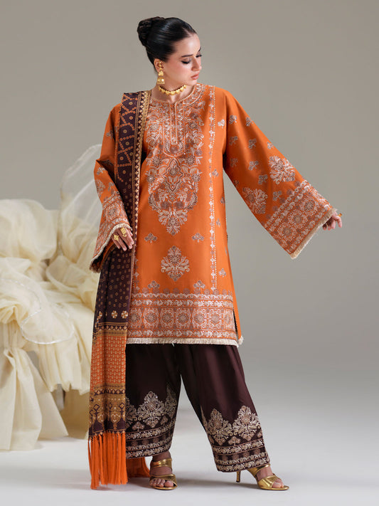 Bin Ilyas | Amour Luxury Lawn 26 | 183-A - Luxury Dress - available at Maria Faisal in UK and USA.