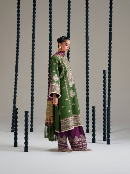 Bin Ilyas | Amour Luxury Lawn 26 | 183-B - Luxury Dress - available at Maria Faisal in UK and USA.