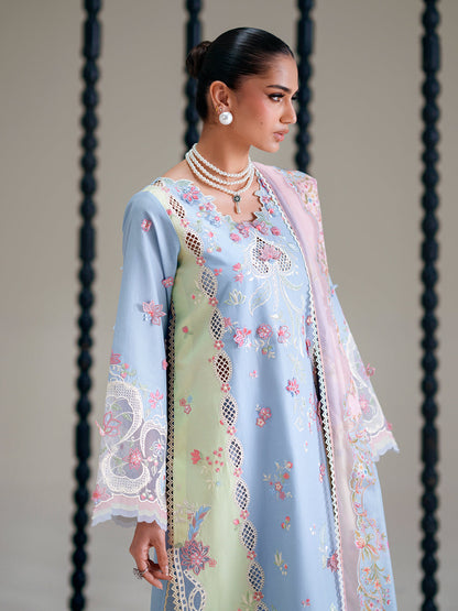Bin Ilyas | Amour Luxury Lawn 26 | 184-B - Luxury Dress - available at Maria Faisal in UK and USA.