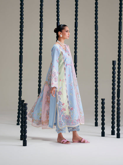Bin Ilyas | Amour Luxury Lawn 26 | 184-B - Luxury Dress - available at Maria Faisal in UK and USA.