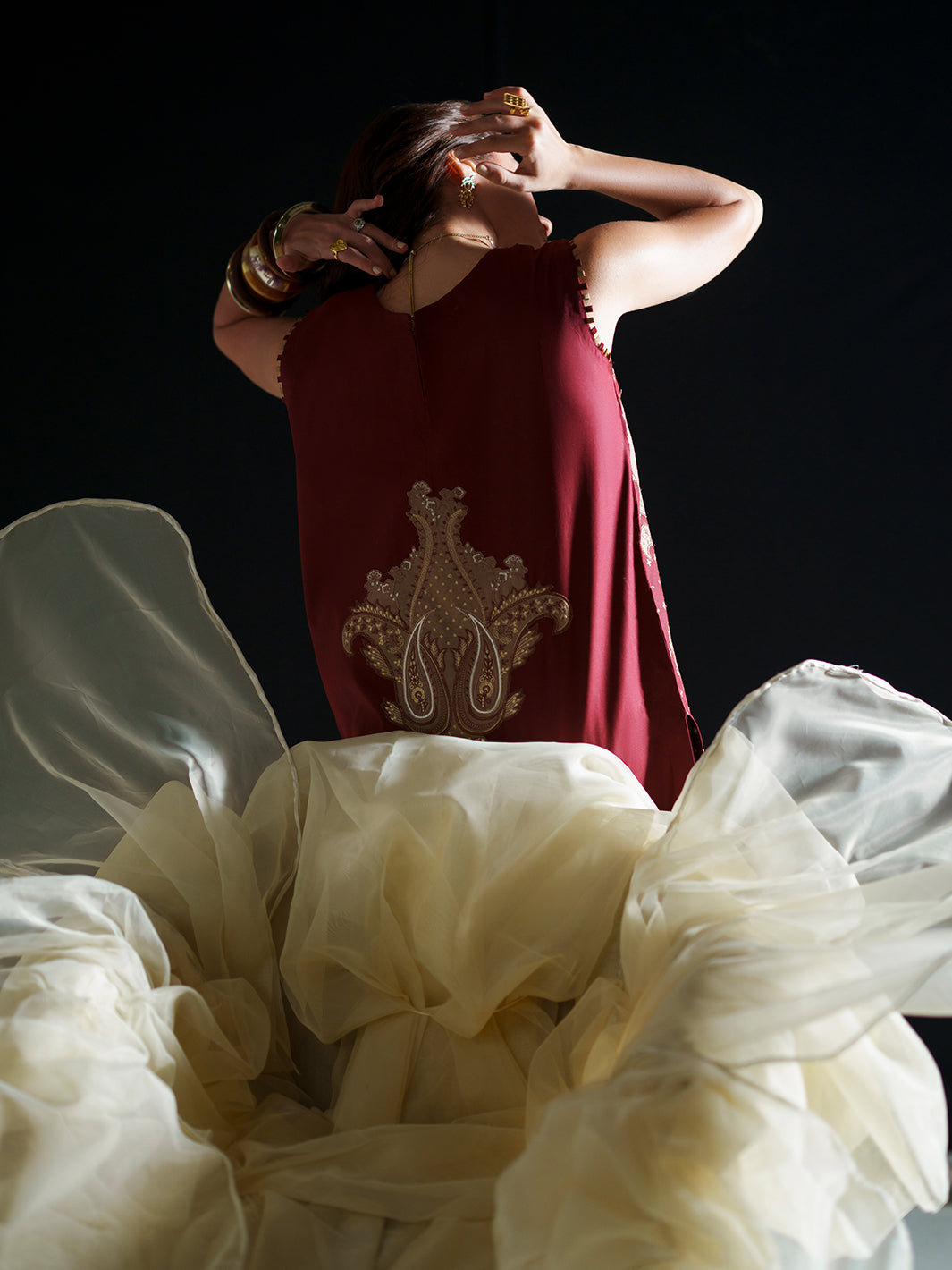 Bin Ilyas | Amour Luxury Lawn 26 | 185-A - Luxury Dress - available at Maria Faisal in UK and USA.