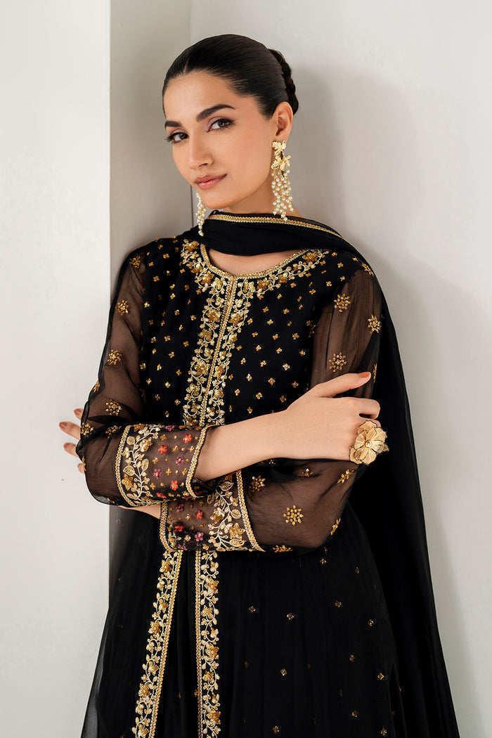 Baroque  | Luxury Pret 26 | PR-1164 - Luxury Dress - available at Maria Faisal in UK and USA.