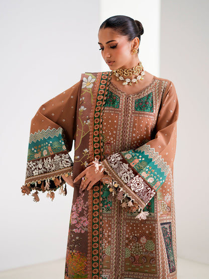 Bin Ilyas | Amour Luxury Lawn 26 | 186-B - Luxury Dress - available at Maria Faisal in UK and USA.
