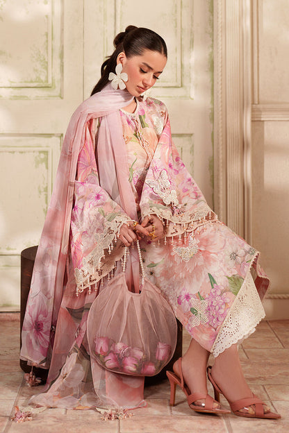 Baroque | Luxury Pret Summer | UF-4412 - Luxury Dress - available at Maria Faisal in UK and USA.