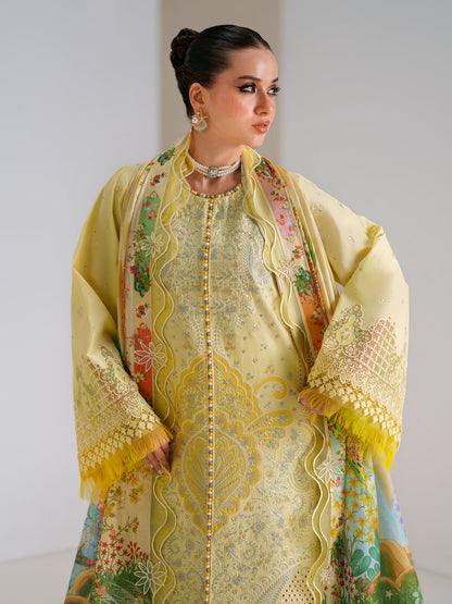 Bin Ilyas | Amour Luxury Lawn 26 | 187-B - Luxury Dress - available at Maria Faisal in UK and USA.