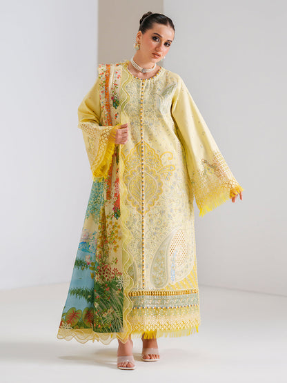 Bin Ilyas | Amour Luxury Lawn 26 | 187-B - Luxury Dress - available at Maria Faisal in UK and USA.