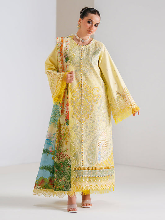 Bin Ilyas | Amour Luxury Lawn 26 | 187-B - Luxury Dress - available at Maria Faisal in UK and USA.