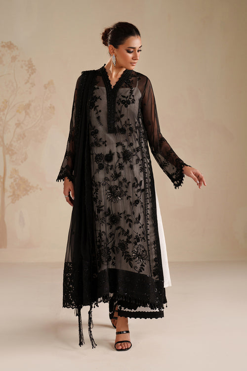 Baroque | Formals Collection | EMBROIDERED CHIFFON UF-4365 - Formal Dress - available at Maria Faisal in UK and USA.