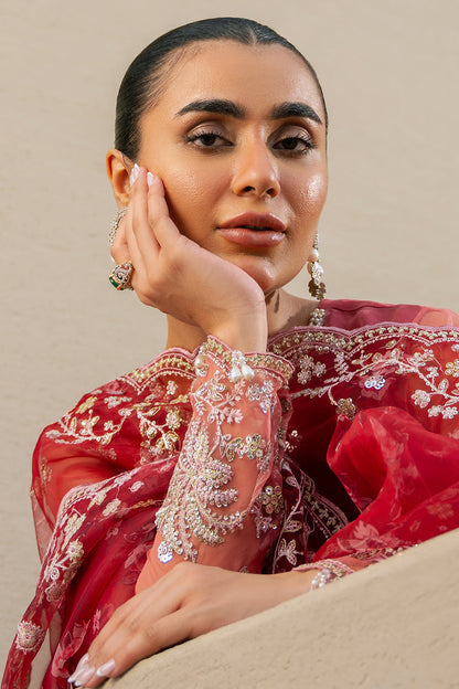 Cross Stitch | Wedding Collection 24 | CRIMSON FIRE - Ladies Clothes - Maria Faisal