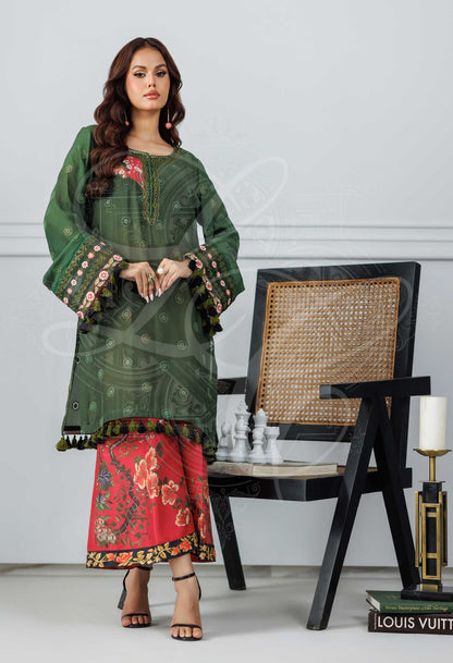 Layla Chatoor | Pret A Porter | LC-33 - Luxury Dress - available at Maria Faisal in UK and USA.