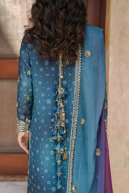 Iznik | Bandhani Formals | UE-335 - Ladies Clothes 
