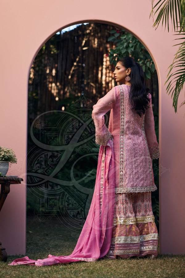 Layla Chatoor | Luxury Pret | Saya - Luxury Dress - available at Maria Faisal in UK and USA.