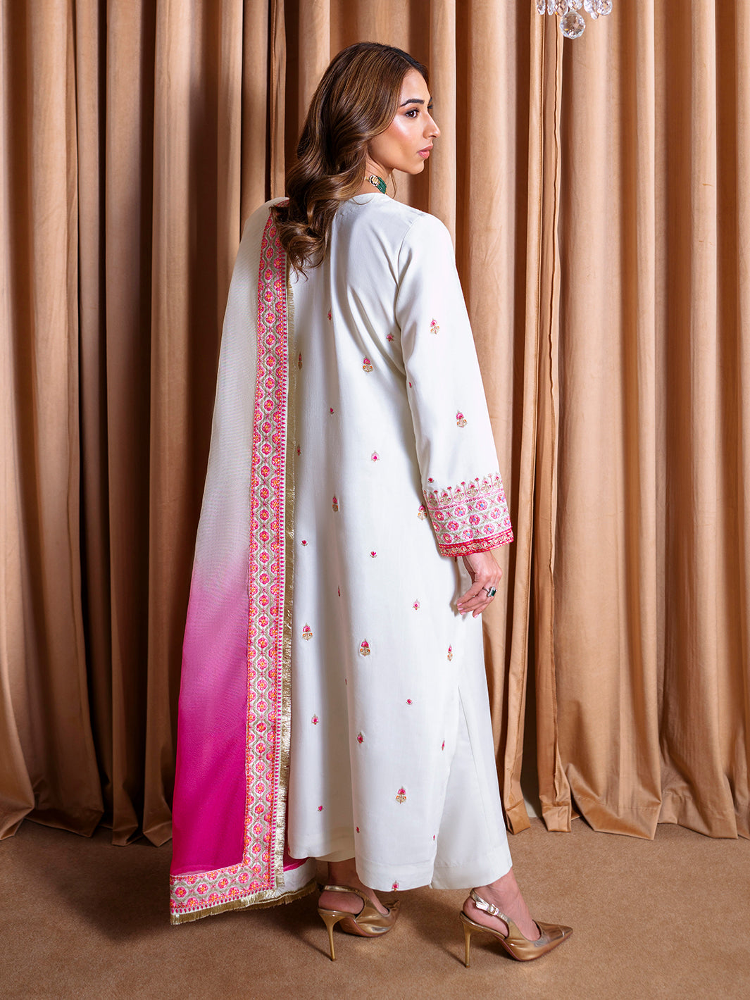 Faiza Faisal | Rema Wedding Formals 24 | Aida - Designer Dress with Intricate embroidery and embellishments. Shop elegent wedding dress at Maria Faisal.