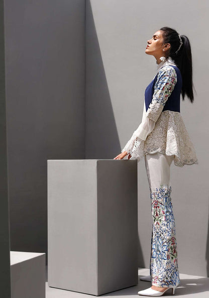 Layla Chatoor | Pret A Porter | LC-07 - Luxury Dress - available at Maria Faisal in UK and USA.