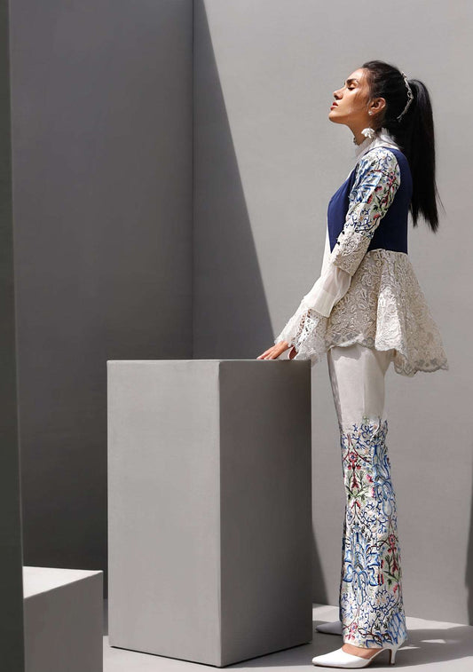Layla Chatoor | Pret A Porter | LC-07 - Luxury Dress - available at Maria Faisal in UK and USA.
