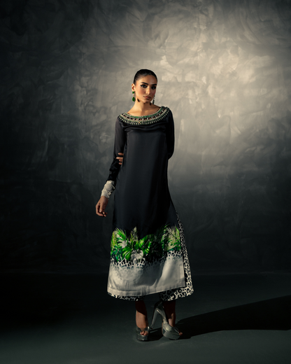 Vasal | Zyra Luxe Pret 26 | Noir Amber - Ladies Clothes - Maria Faisal