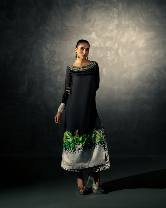 Vasal | Zyra Luxe Pret 26 | Noir Amber - Ladies Clothes - Maria Faisal