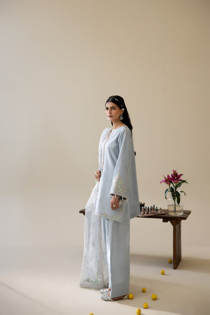 Enzo | Lune Des Fleurs | ESME - Formal Dress - available at Maria Faisal in UK and USA.