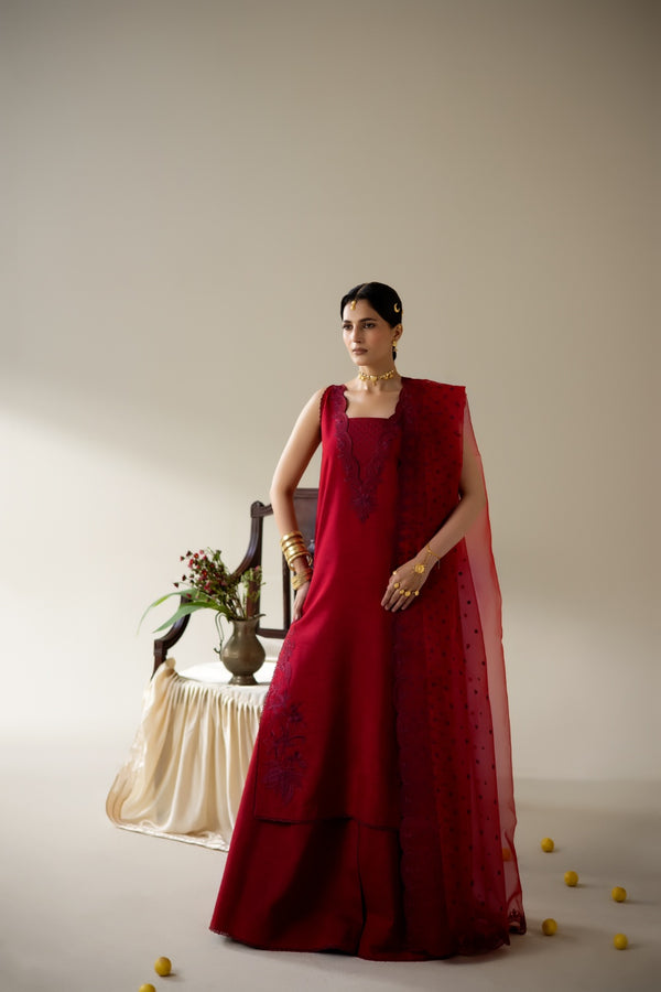 Enzo | Lune Des Fleurs | INES - Formal Dress - available at Maria Faisal in UK and USA.
