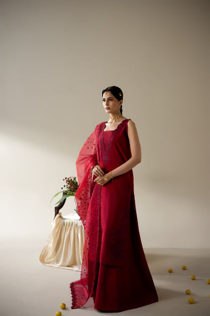 Enzo | Lune Des Fleurs | INES - Formal Dress - available at Maria Faisal in UK and USA.