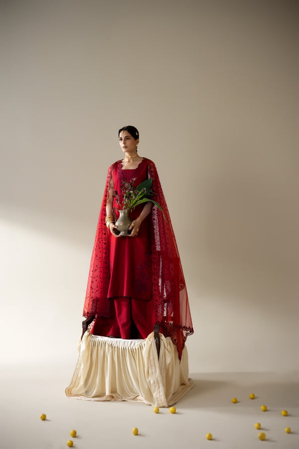 Enzo | Lune Des Fleurs | INES - Formal Dress - available at Maria Faisal in UK and USA.