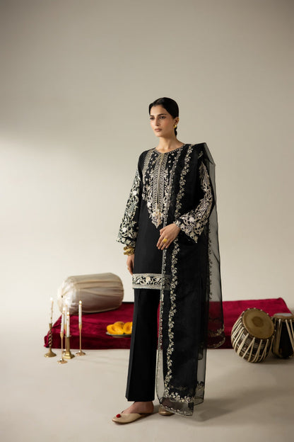 Enzo | Lune Des Fleurs | MÁVROS - Formal Dress - available at Maria Faisal in UK and USA.