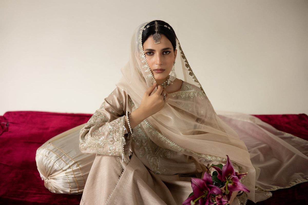 Enzo | Lune Des Fleurs | REINA - Formal Dress - available at Maria Faisal in UK and USA.