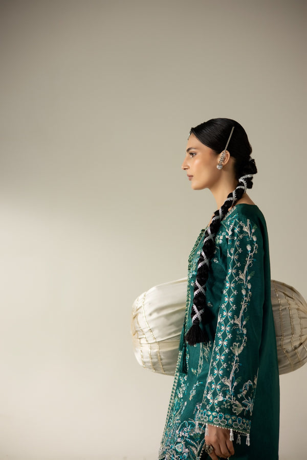 Enzo | Lune Des Fleurs | MIRELLE - Formal Dress - available at Maria Faisal in UK and USA.
