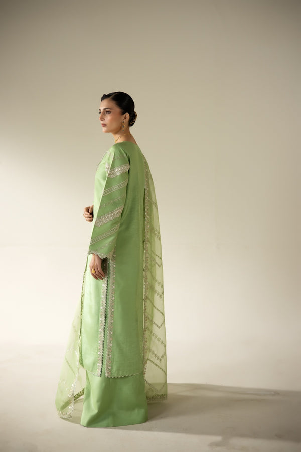 Enzo | Lune Des Fleurs | ZYLA - Formal Dress - available at Maria Faisal in UK and USA.