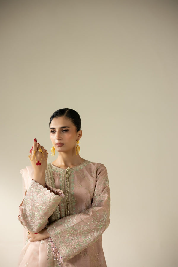 Enzo | Lune Des Fleurs | VAILA - Formal Dress - available at Maria Faisal in UK and USA.