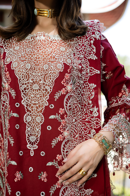 Raeesa Premium | Amani Lawn 26 | AM-004 ROSYN - Casual Dress - available at Maria Faisal in UK and USA.