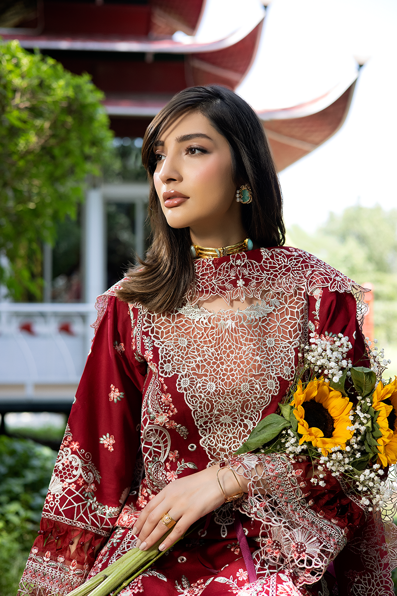 Raeesa Premium | Amani Lawn 26 | AM-004 ROSYN - Casual Dress - available at Maria Faisal in UK and USA.