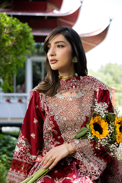 Raeesa Premium | Amani Lawn 26 | AM-004 ROSYN - Casual Dress - available at Maria Faisal in UK and USA.