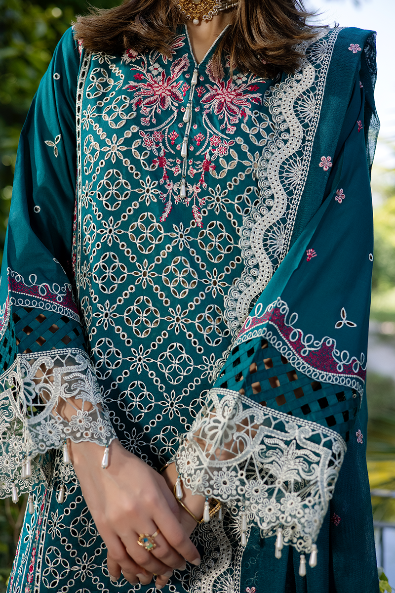 Raeesa Premium | Amani Lawn 26 | AM-006 ZARIA - Casual Dress - available at Maria Faisal in UK and USA.