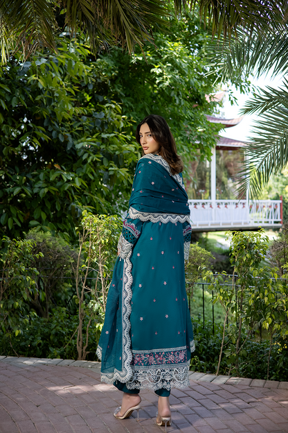 Raeesa Premium | Amani Lawn 26 | AM-006 ZARIA - Casual Dress - available at Maria Faisal in UK and USA.