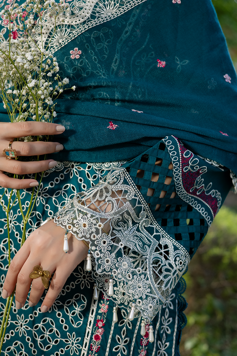 Raeesa Premium | Amani Lawn 26 | AM-006 ZARIA - Casual Dress - available at Maria Faisal in UK and USA.