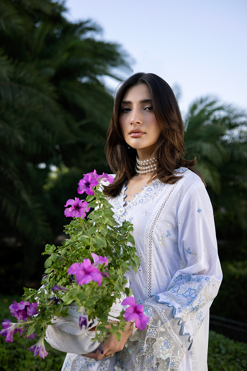 Raeesa Premium | Amani Lawn 26 | AM-003 LUSHE - Casual Dress - available at Maria Faisal in UK and USA.