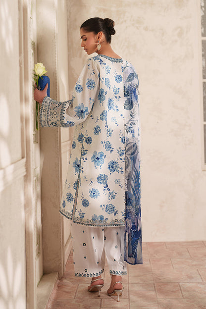 Baroque | Luxury Pret Summer | UF-4413 - Luxury Dress - available at Maria Faisal in UK and USA.