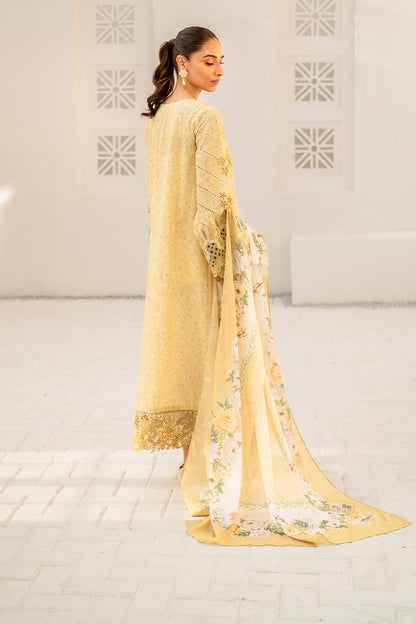 Baroque | Luxury Pret 24 | LAWN UF-670 - Designer Dress with Intricate embroidery and embellishments. Shop elegent wedding dress at Maria Faisal.