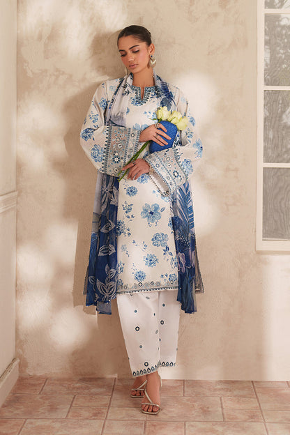 Baroque | Luxury Pret Summer | UF-4413 - Luxury Dress - available at Maria Faisal in UK and USA.