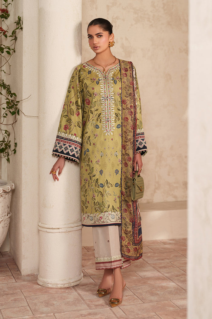 Baroque | Luxury Pret Summer | UF-4414 - Luxury Dress - available at Maria Faisal in UK and USA.