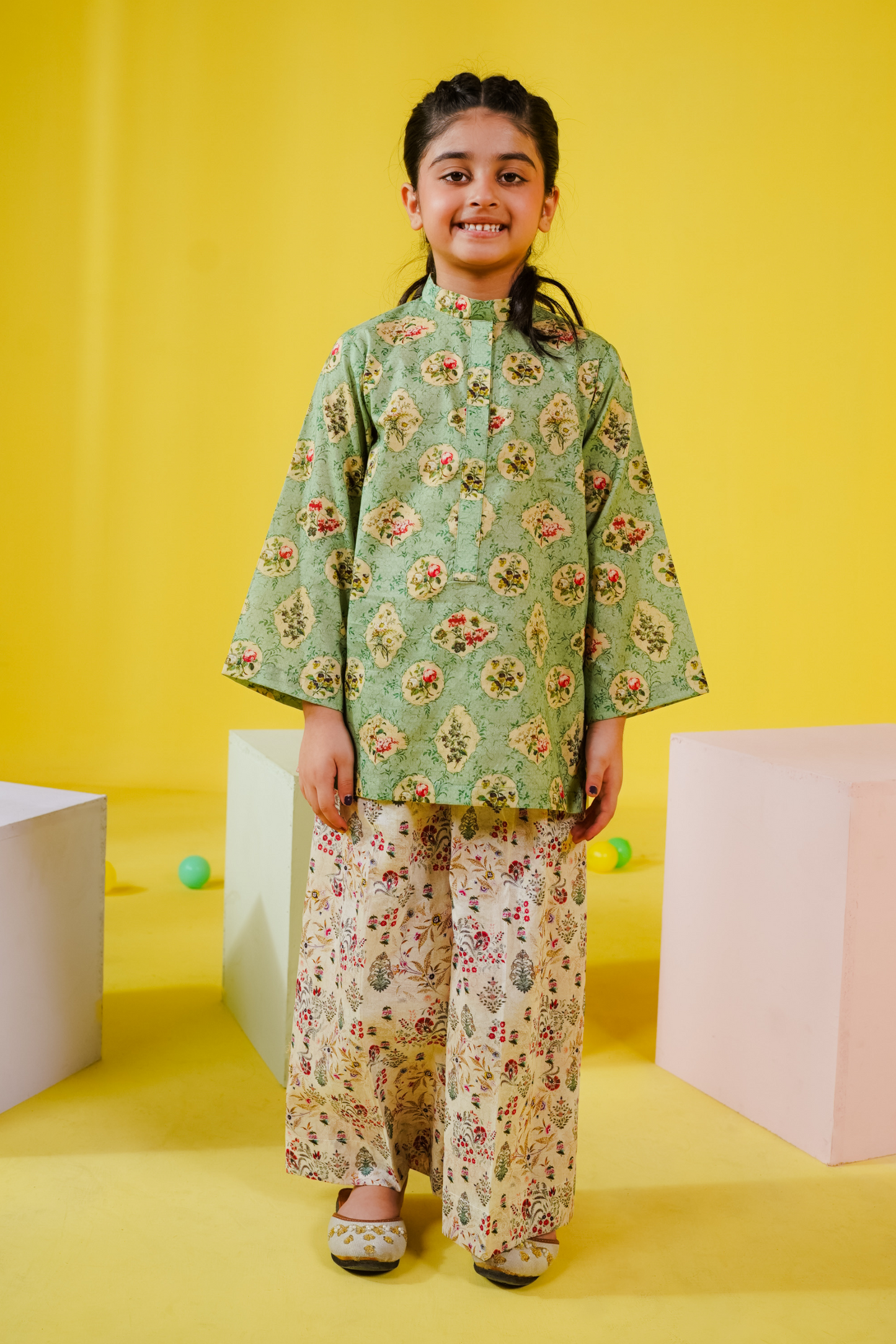 KKG-156 - by Maria Faisal - Registered Vendor of : Kastoor Kids - 100% Original Designer Dress.