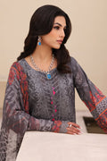 Charizma | Naranji Embroidered Lawn 24 | CN4-006 - Maria Faisal