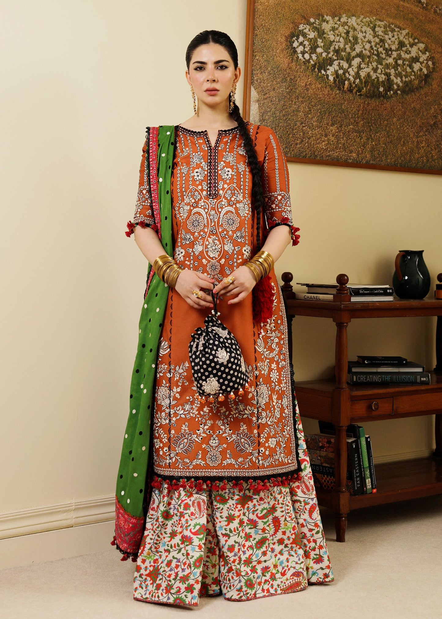 Hussain Rehar | Lawn SS 2023 | Stardust - Ladies Clothes - Maria Faisal