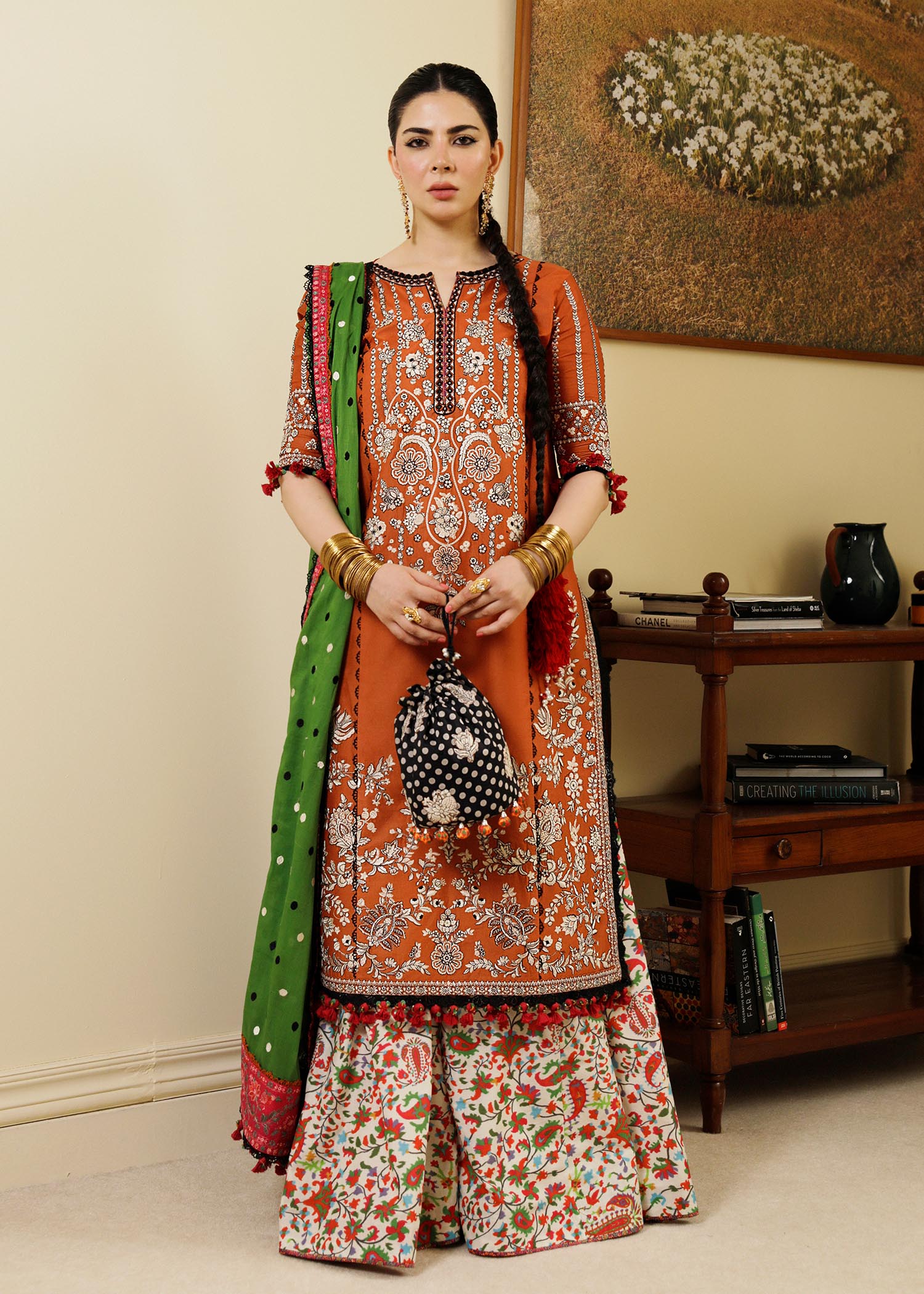 Hussain Rehar | Lawn SS 2023 | Stardust - Ladies Clothes - Maria Faisal