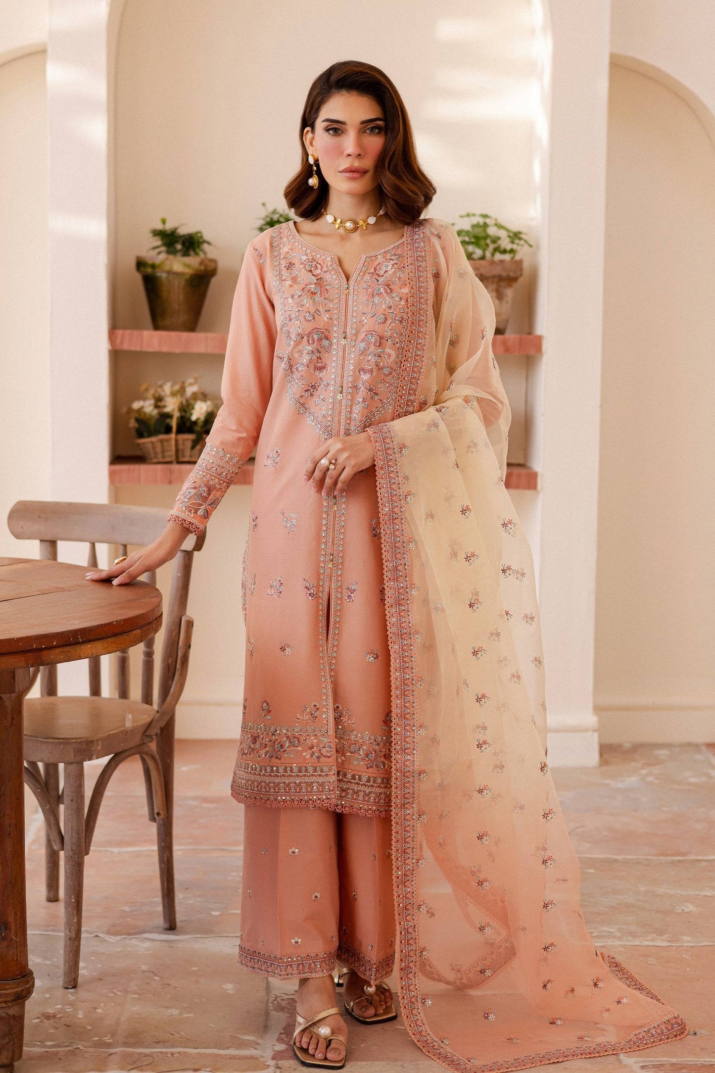 Batik | Kai Formals | Peachie by Maria Faisal - Registered Vendor of : Batik - type : Ladies Clothes - 100% original wedding dresses