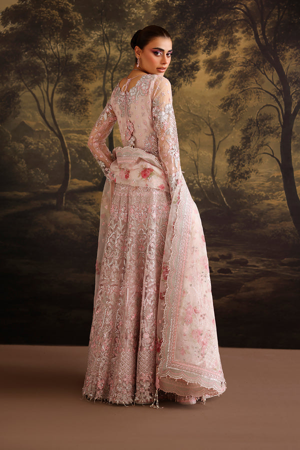 Baroque | Formals Collection | EMBROIDERED NET UF-4380 - Formal Dress - available at Maria Faisal in UK and USA.