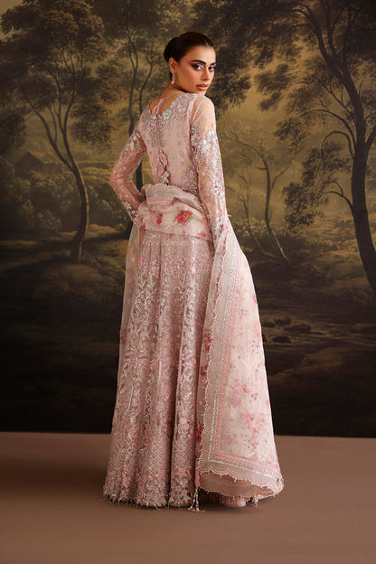Baroque | Formals Collection | EMBROIDERED NET UF-4380 - Formal Dress - available at Maria Faisal in UK and USA.