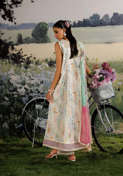Zarqash | RimJhim The Moonsoon Edit 26 | SHABNAM ZQ003 - Casual Dress - available at Maria Faisal in UK and USA.