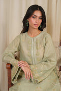 Noor by Saadia Asad | Noor Pret 25 | D4 - Muted Green - Ladies Clothes - Maria Faisal